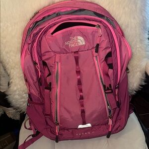 The North Face Fuchsia Backpack